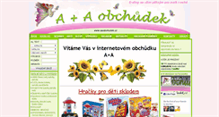 Desktop Screenshot of aaobchudek.cz