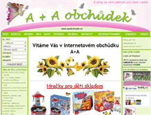 Tablet Screenshot of aaobchudek.cz